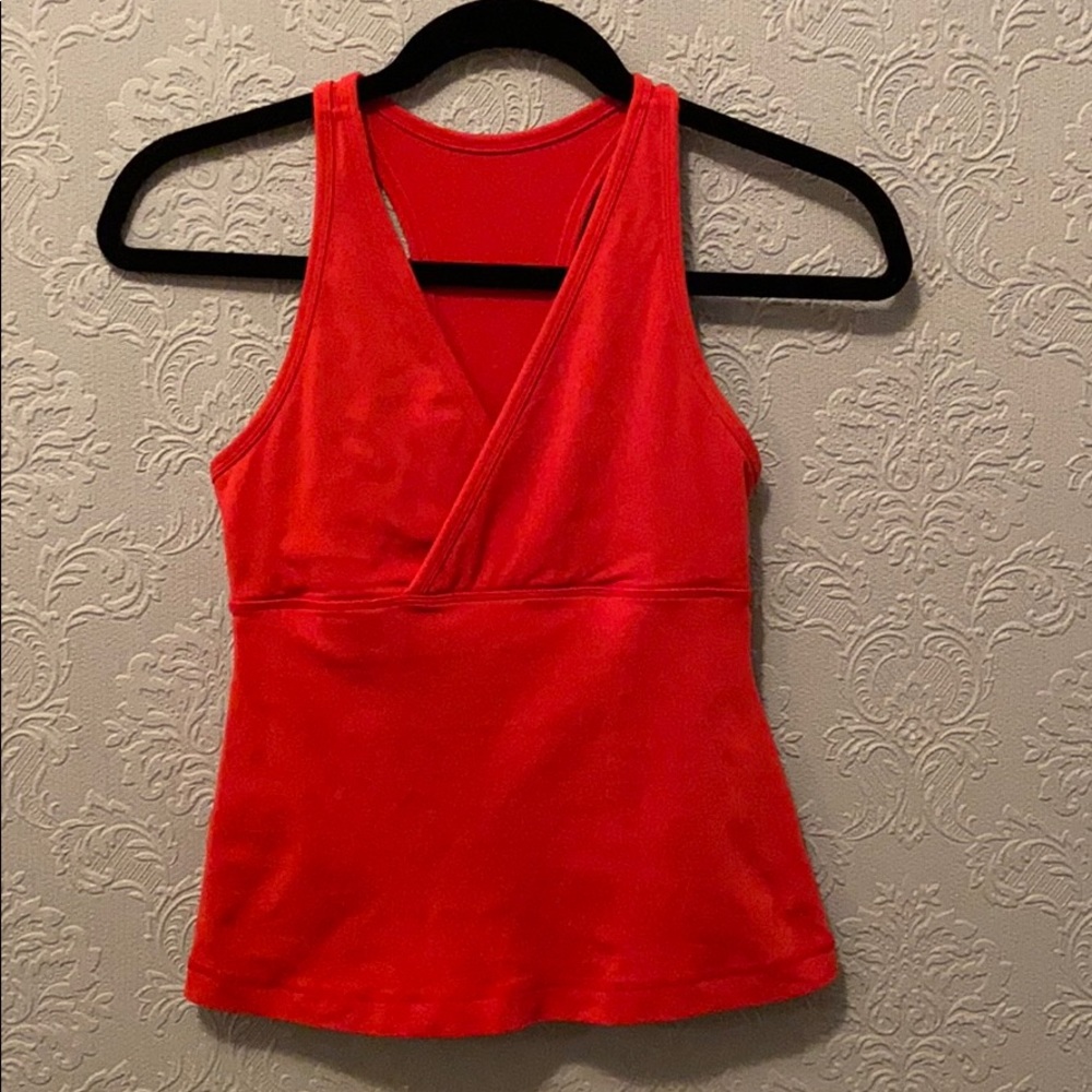 2/$20 Lululemon Deep V yoga tank